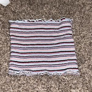 multi color tube top